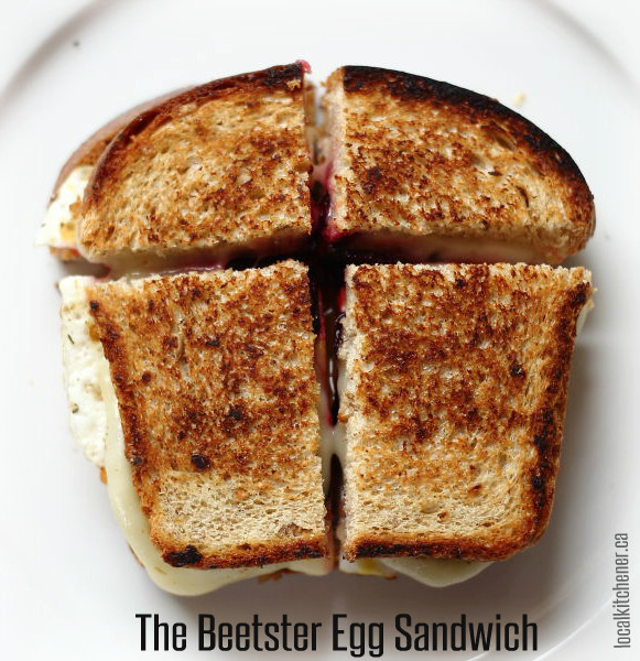 beetster egg sandwich