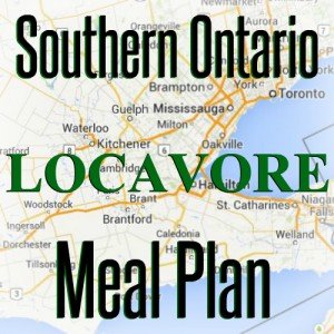southern ontario locavore meal plan